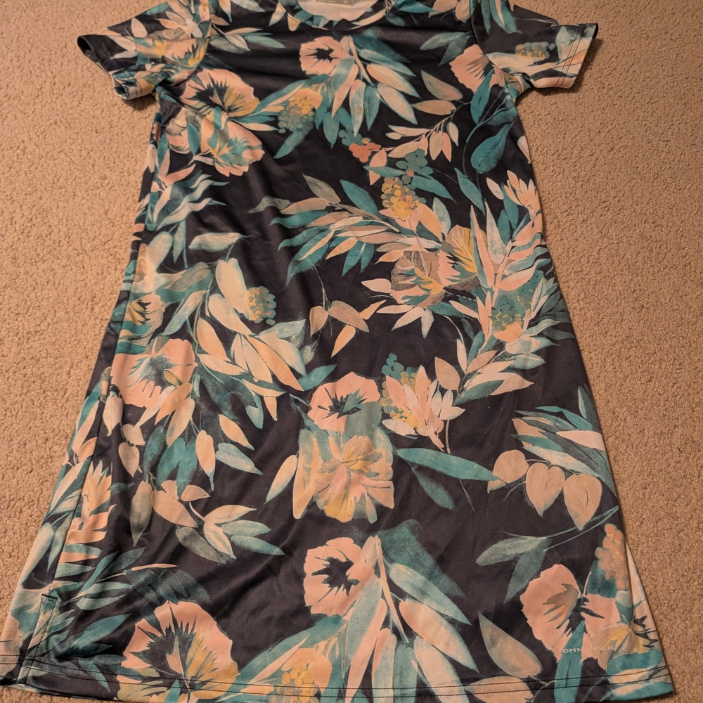 Columbia Women's Floral Swim Mini - Black, Green, Cream